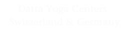 Datta Yoga Center Germany and Switzerland Logo
